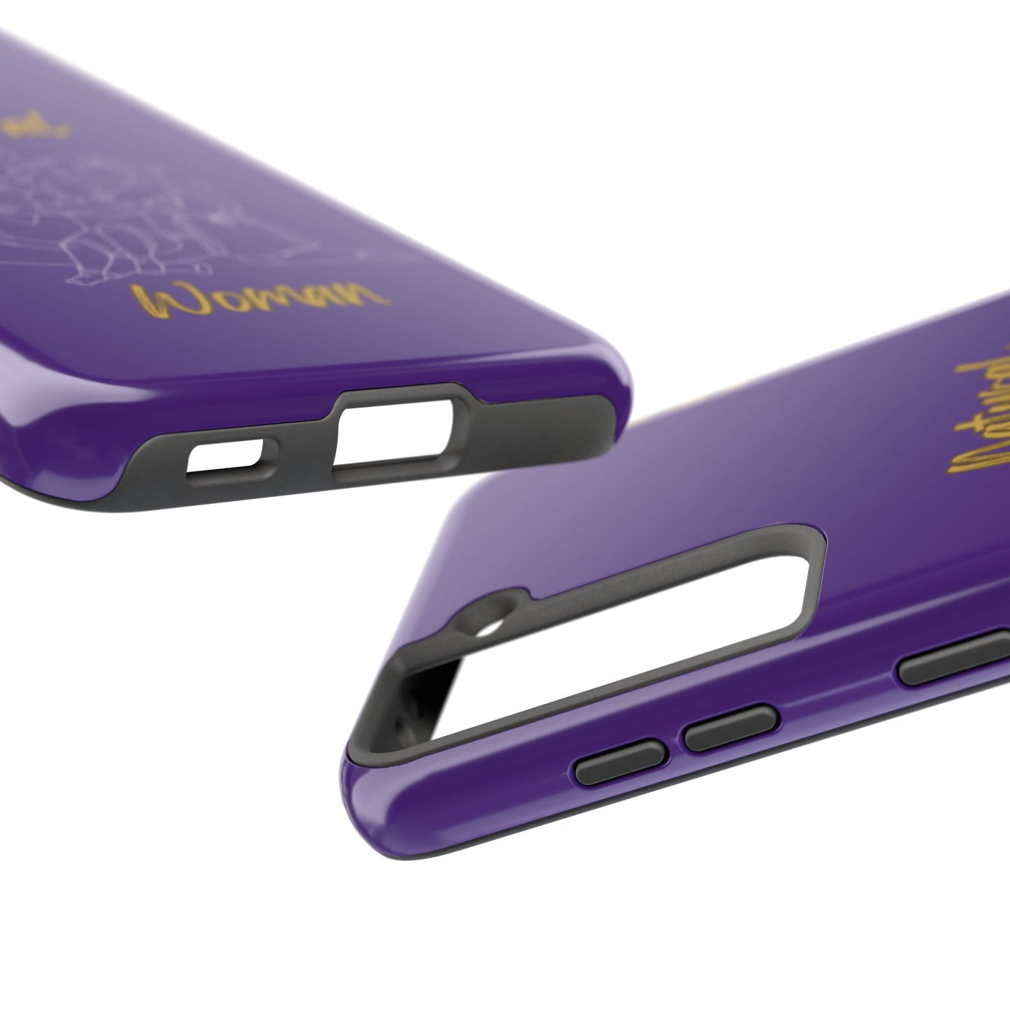 Natural Woman Bear Hugs (WL) Tough Phone Cases PURPLE