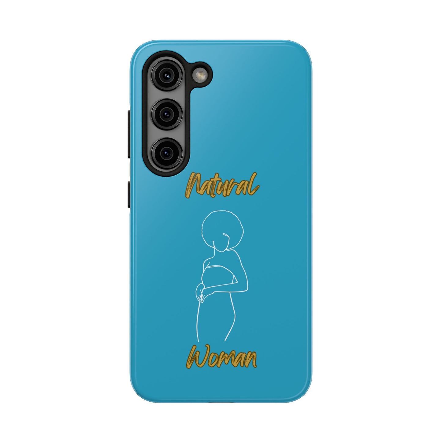 Natural Woman Sho Nuff (WL)Tough Phone Cases TURQUOISE