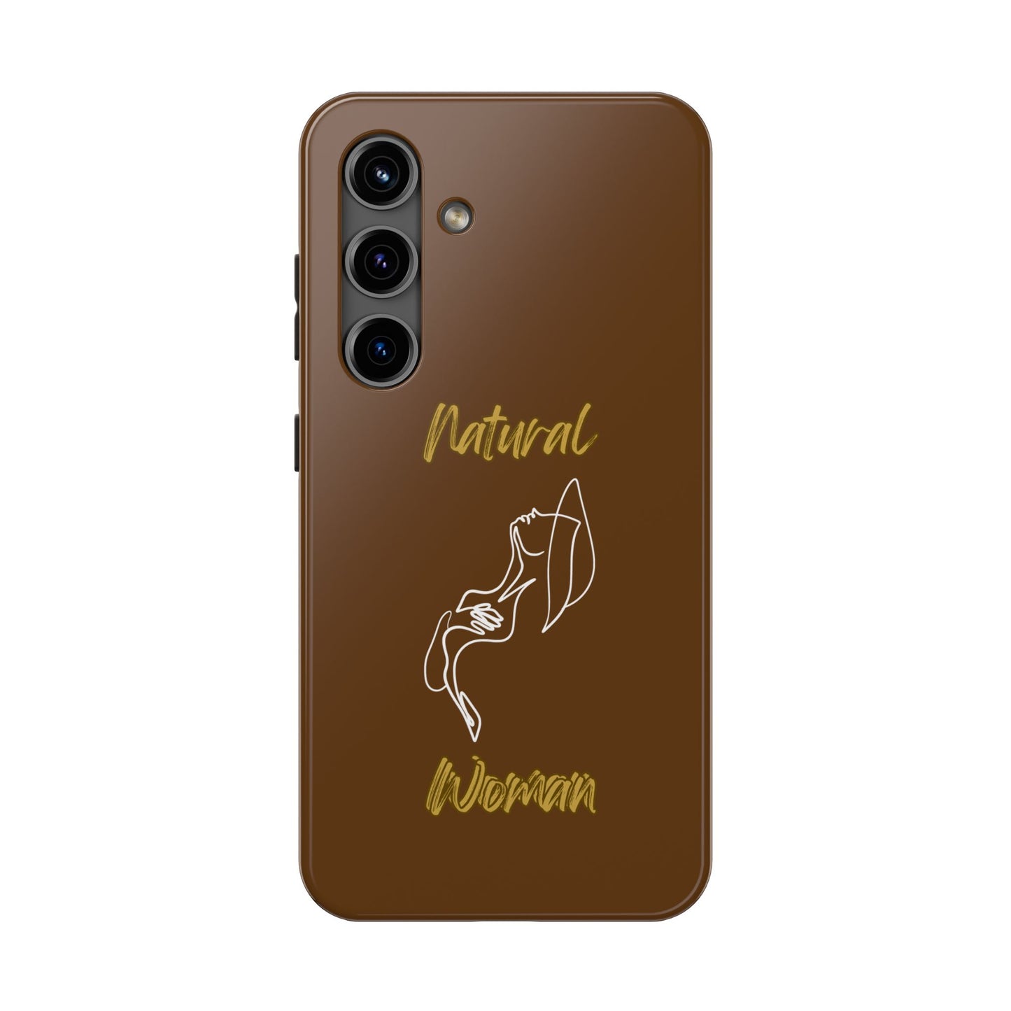 Natural Woman Free (WL)Tough Phone Cases BROWN
