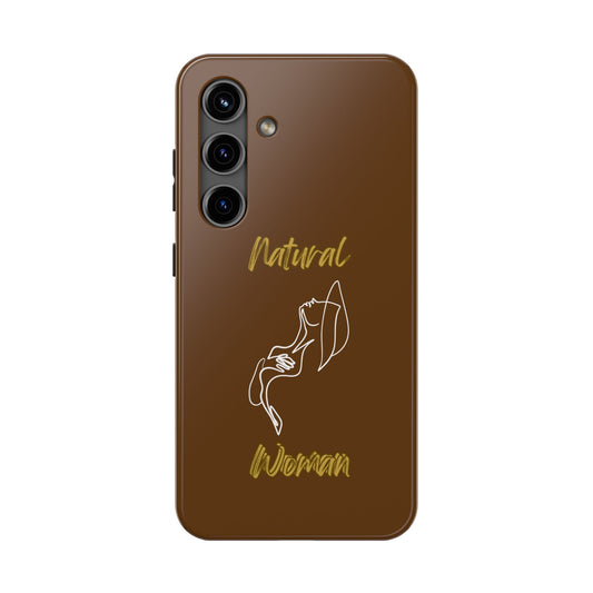 Natural Woman Free (WL)Tough Phone Cases BROWN
