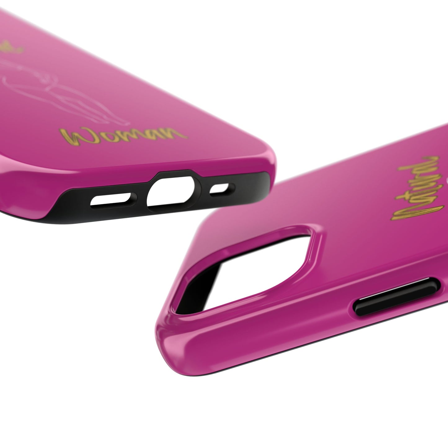 Natural Woman Looking Good (WL)Tough Phone Cases PINK