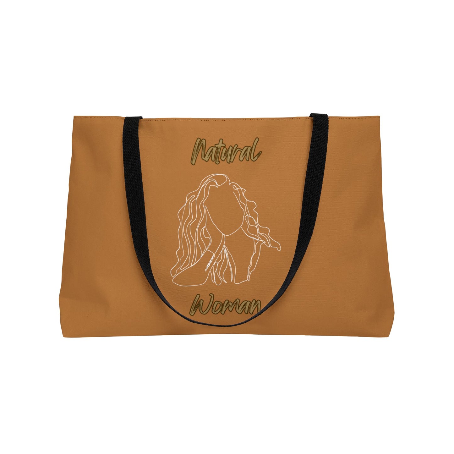 Natural Woman Relaxed (WL) Weekender Tote Bag LIGHT BROWN