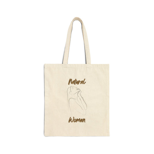 Natural Woman Thank You (BL) Canvas Tote Bag