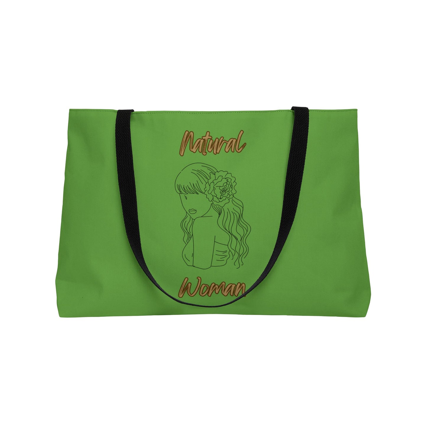 Natural Woman Newness (BL) Weekender Tote Bag GREEN