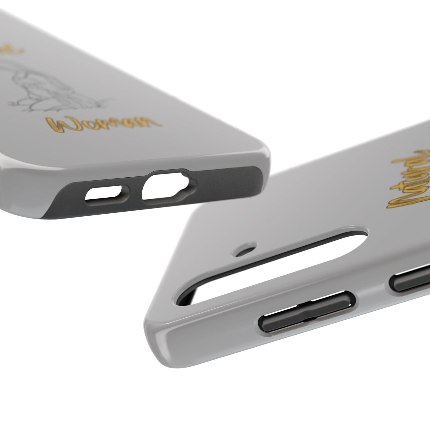 Natural Woman Expecting (BL)Tough Phone Cases LIGHT GREY