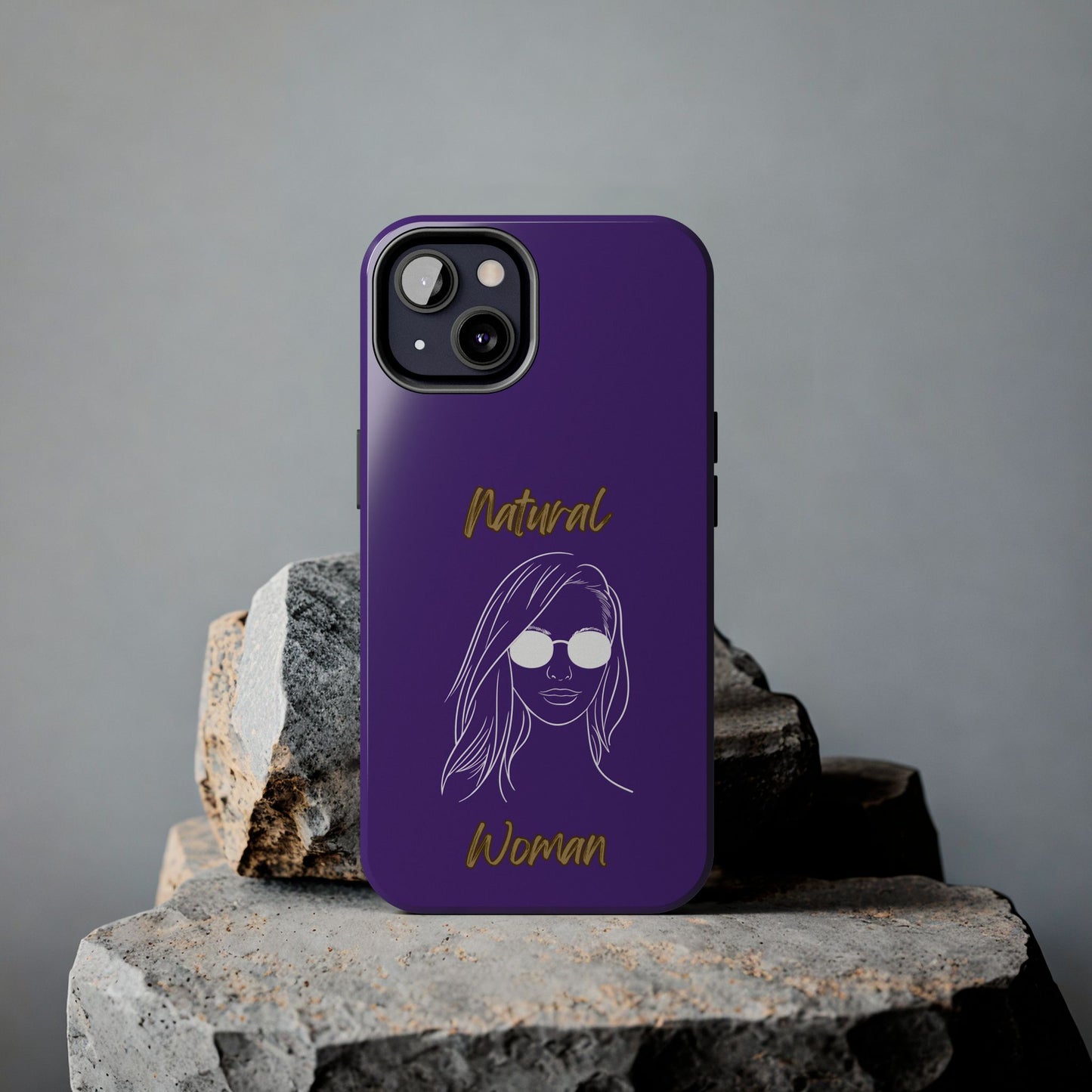 Natural Woman Shades (WL)Tough Phone Cases PURPLE