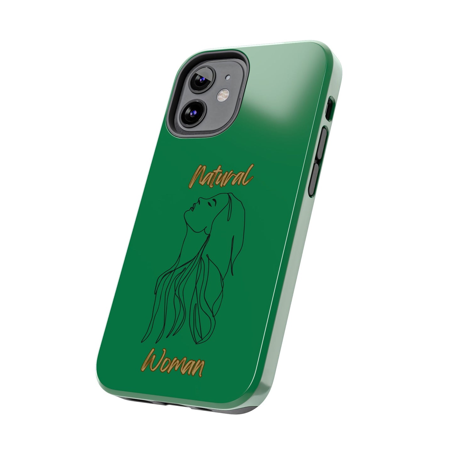 Natural Woman Appreciation (BL) Tough Phone Cases DARK GREEN