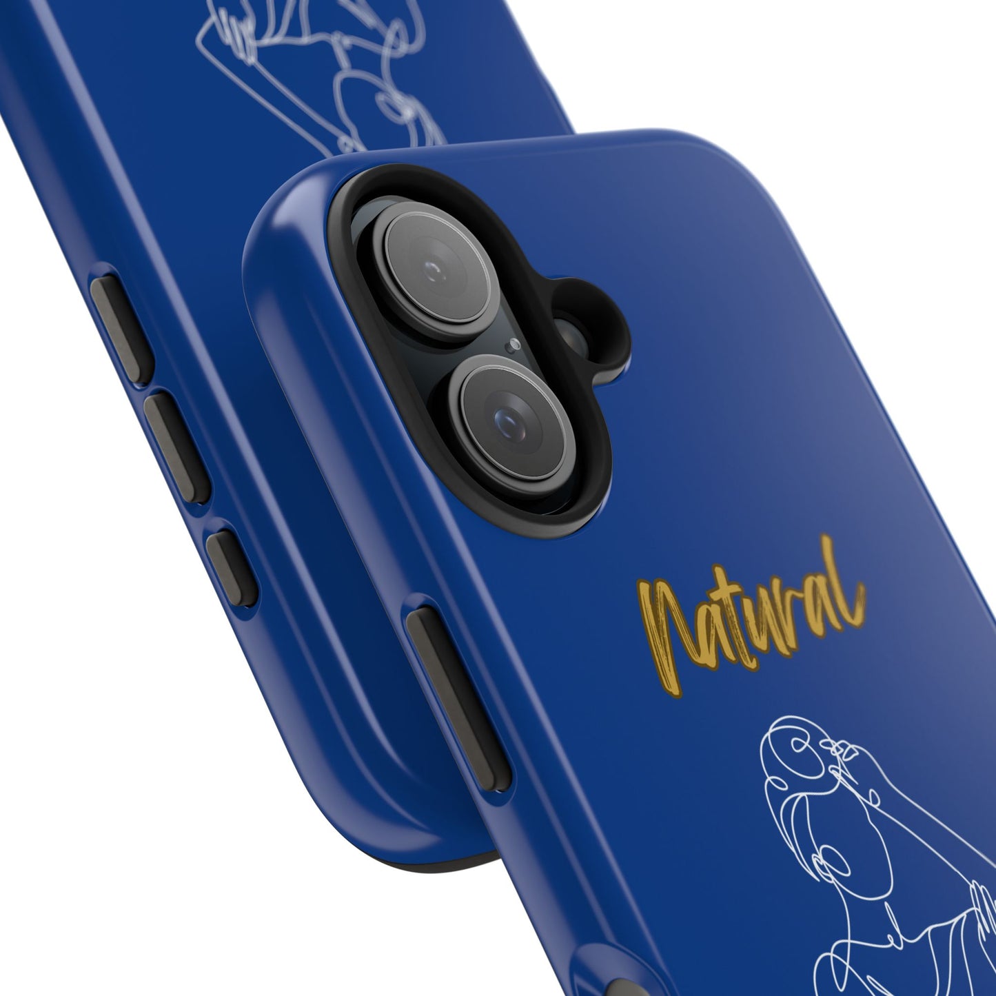 Natural Woman Style (WL)Tough Phone Cases DARK BLUE