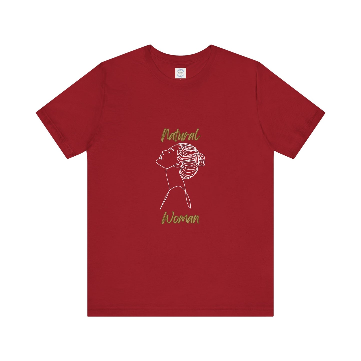 Natural Woman Wet Bun  (WL) Short Sleeve T-Shirt