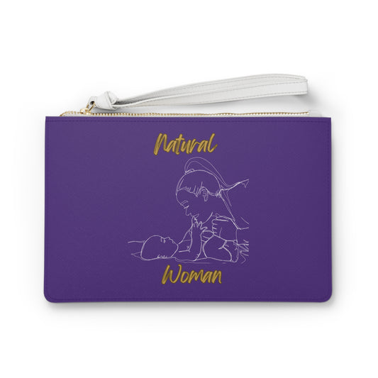 Natural Woman New Life (WL) Clutch Bag PURPLE