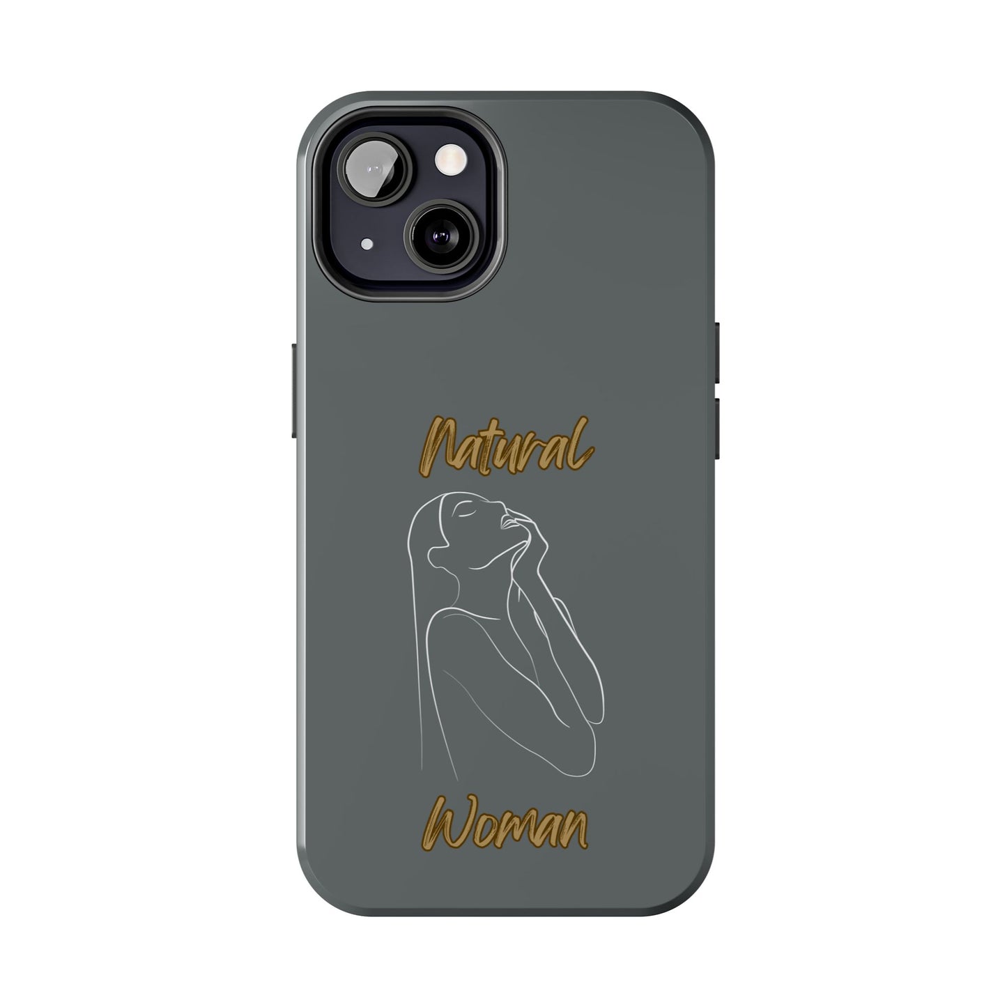 Natural Woman Thank You (WL) Tough Phone Cases DARK GREY