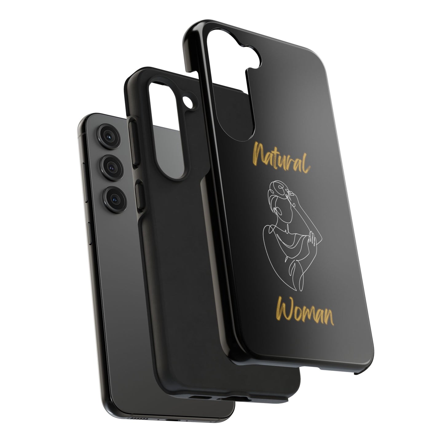 Natural Woman Style (WL)Tough Phone Cases BLACK