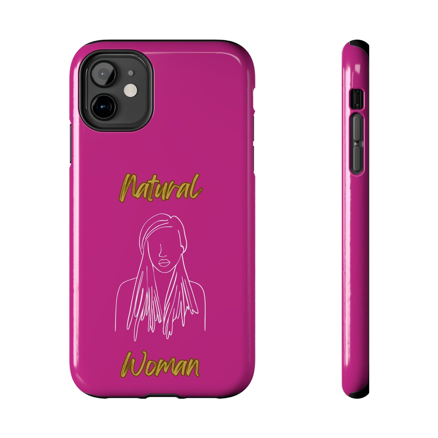 Natural Woman Content (WL)Tough Phone Cases PINK