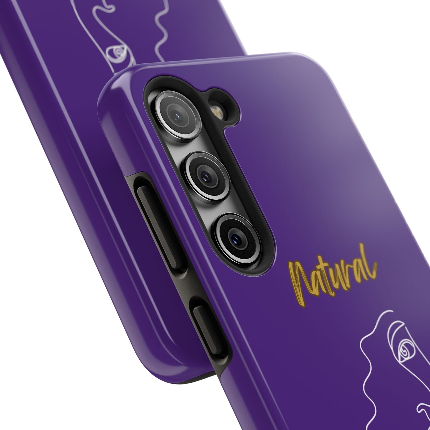 Natural Woman Peekaboo (WL)Tough Phone Cases PURPLE