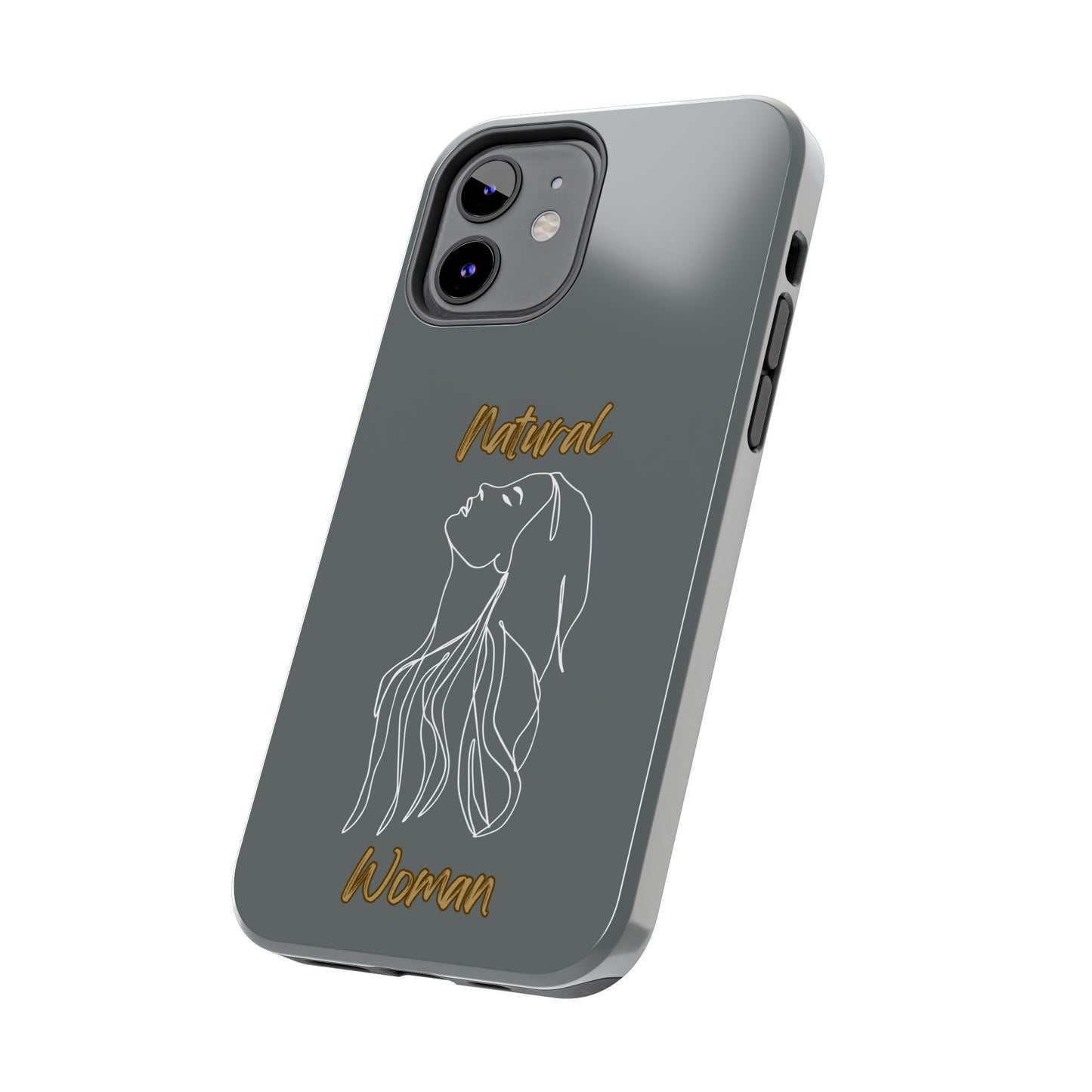 Natural Woman Appreciation (WL)Tough Phone Cases DARK GREY
