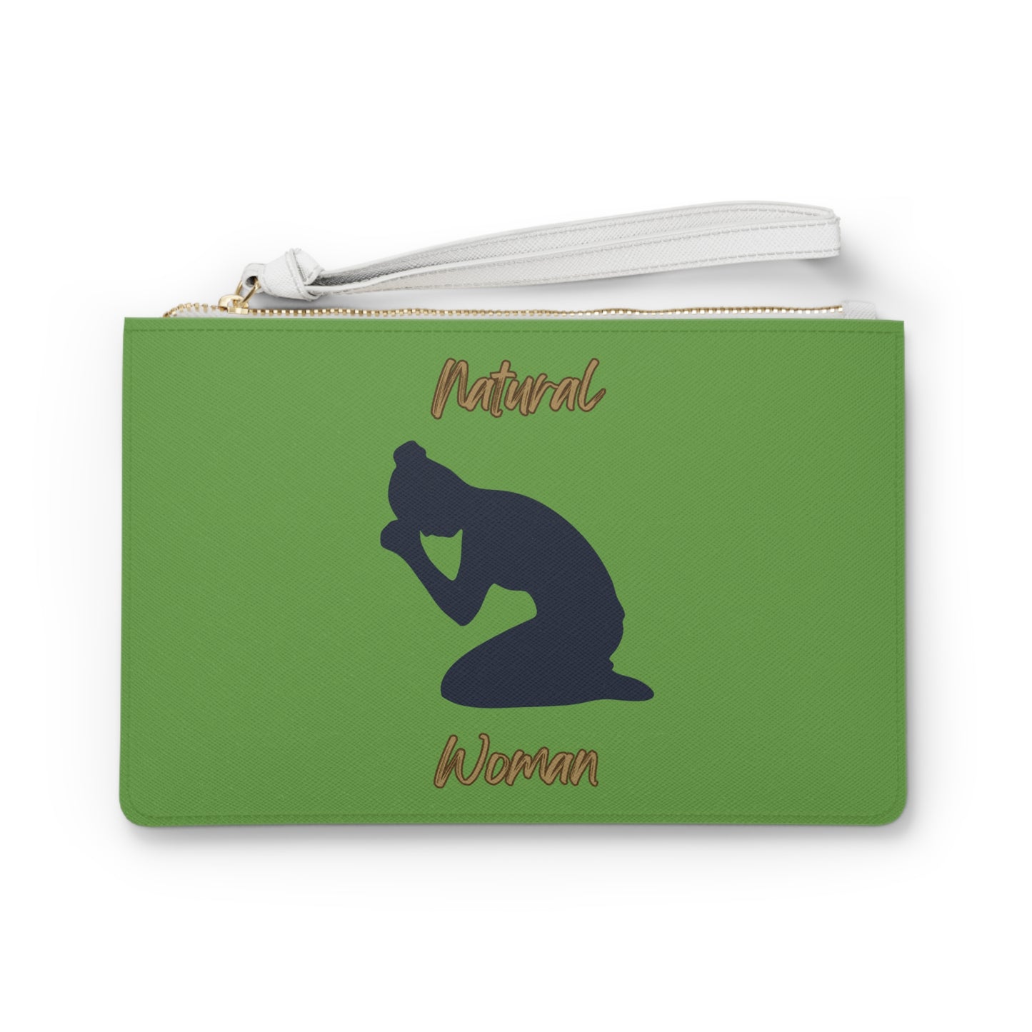 Natural Woman Pray (BL) Clutch Bag GREEN