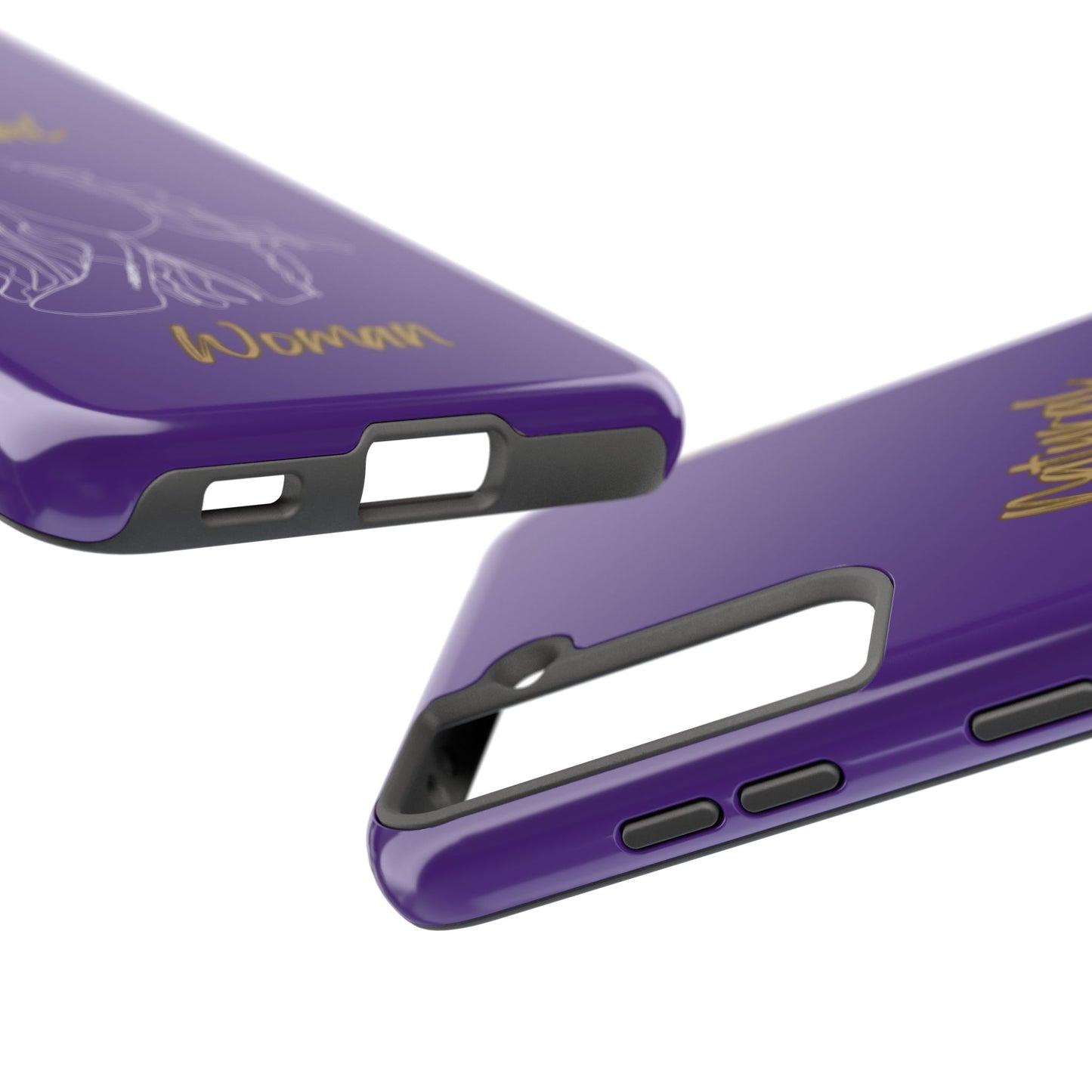 Natural Woman Relaxed (WL) Tough Phone Cases PURPLE