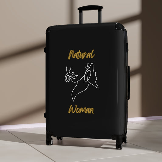 Natural Woman Lips (WL) Suitcase BLACK