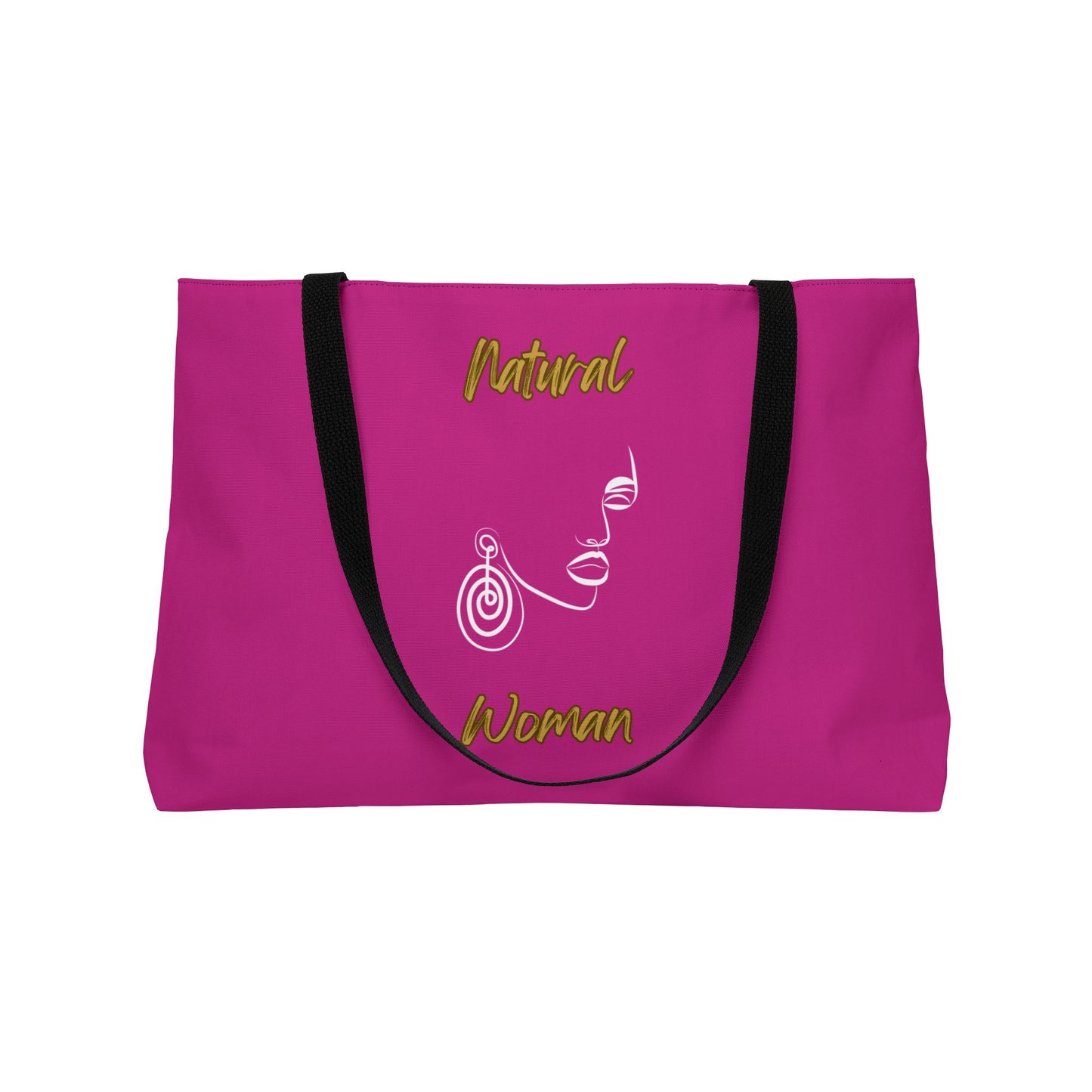Natural Woman Mus ic In My Soul (WL) Weekender Tote Bag PINK