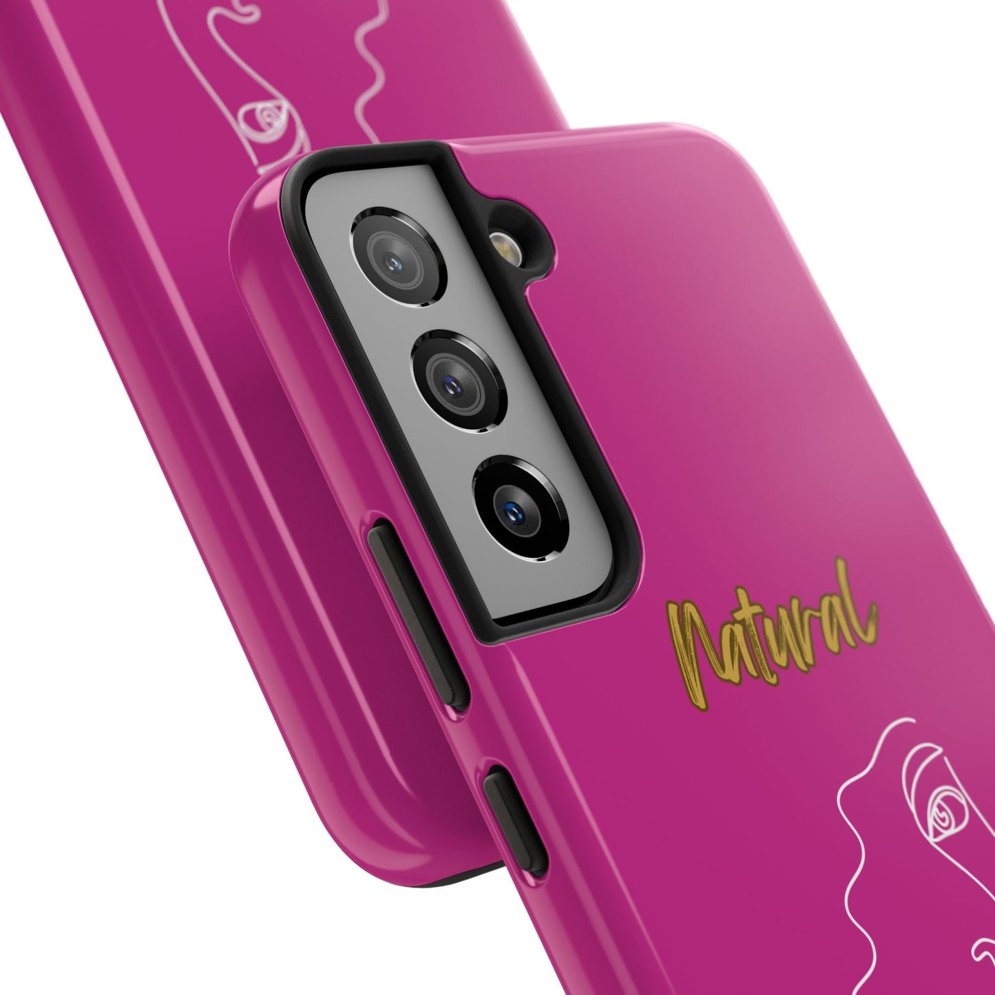 Natural Woman Peekaboo (WL)Tough Phone Cases PINK