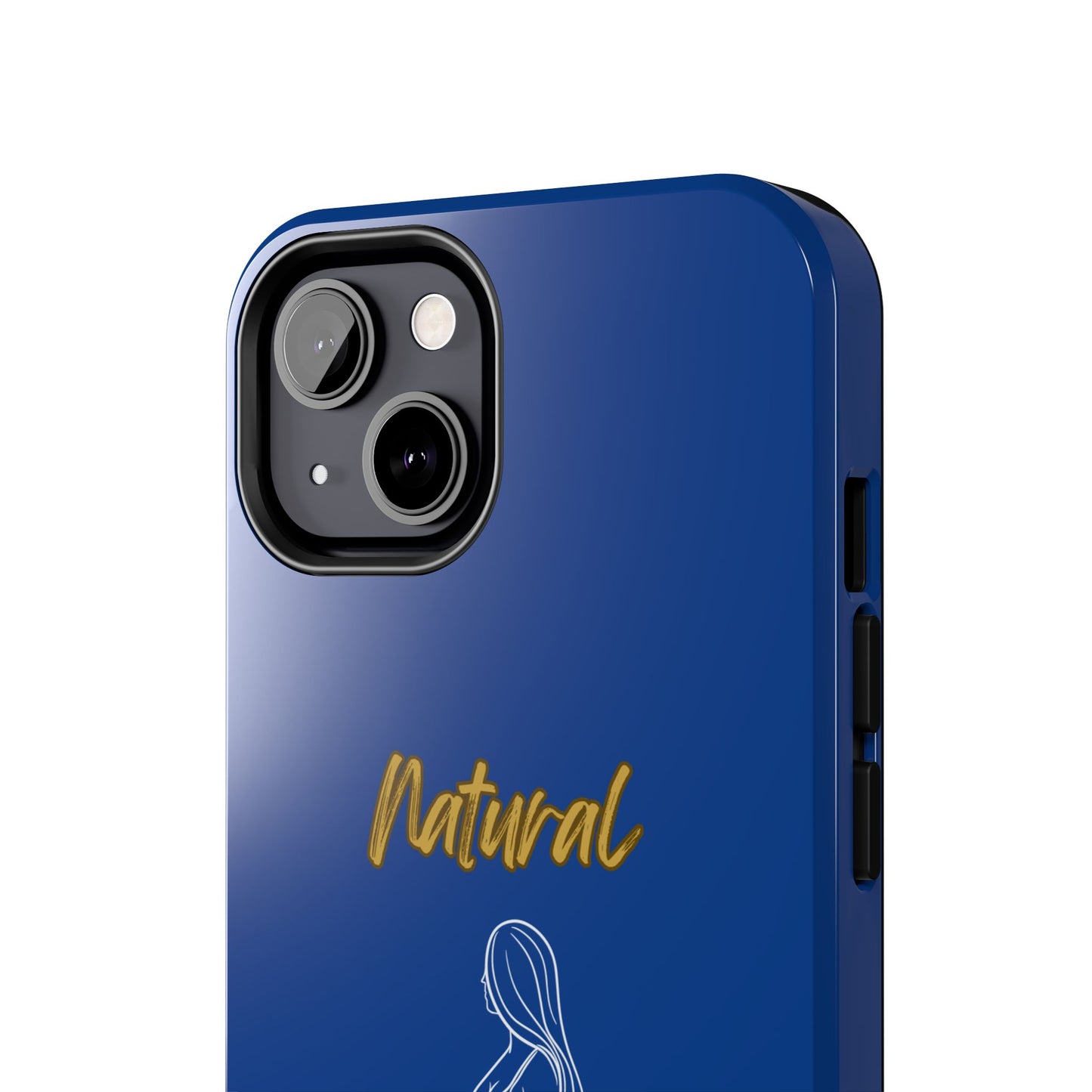 Natural Woman Expecting (WL)Tough Phone Cases DARK BLUE