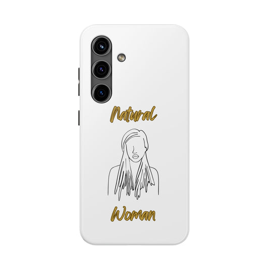 Natural Woman Content (BL)Tough Phone Cases WHITE