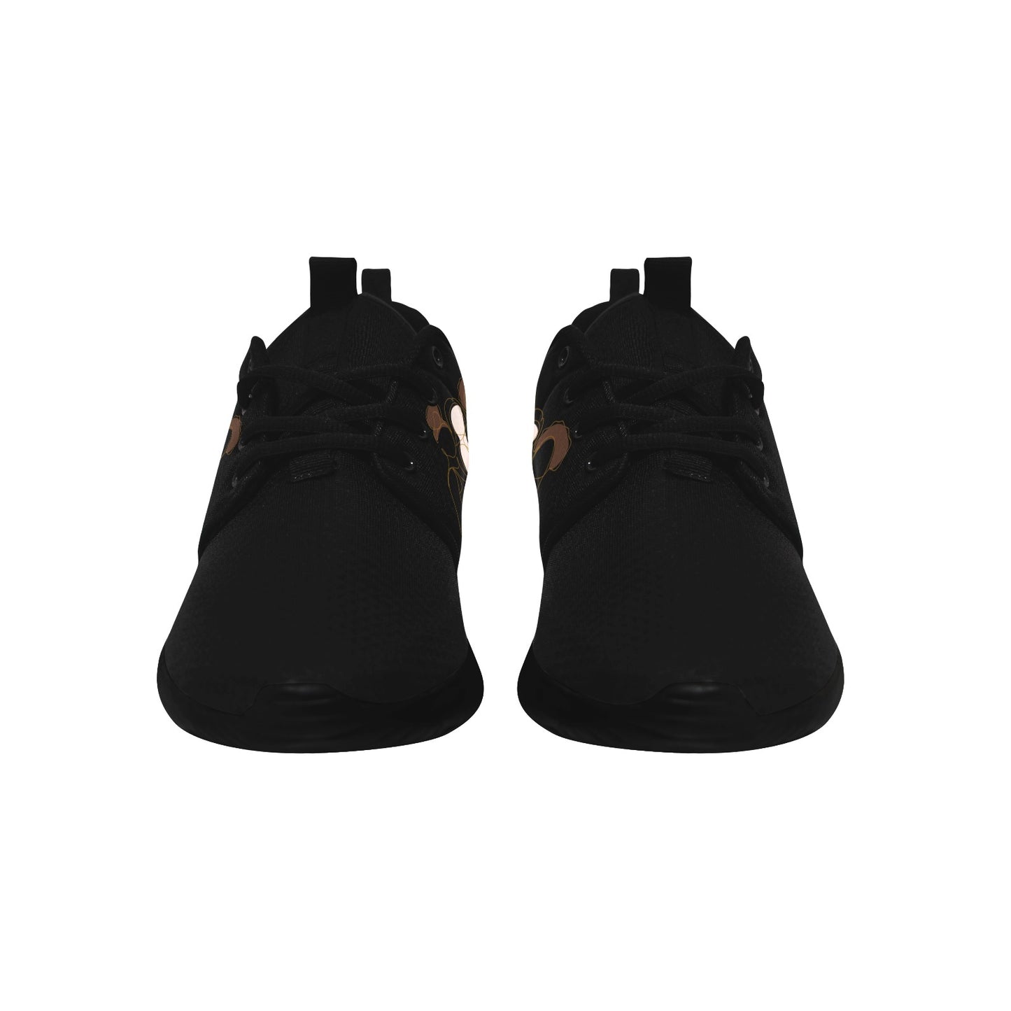 Natural Women FRIENDS (WL) BLACK w/ Black Sole Sneakers