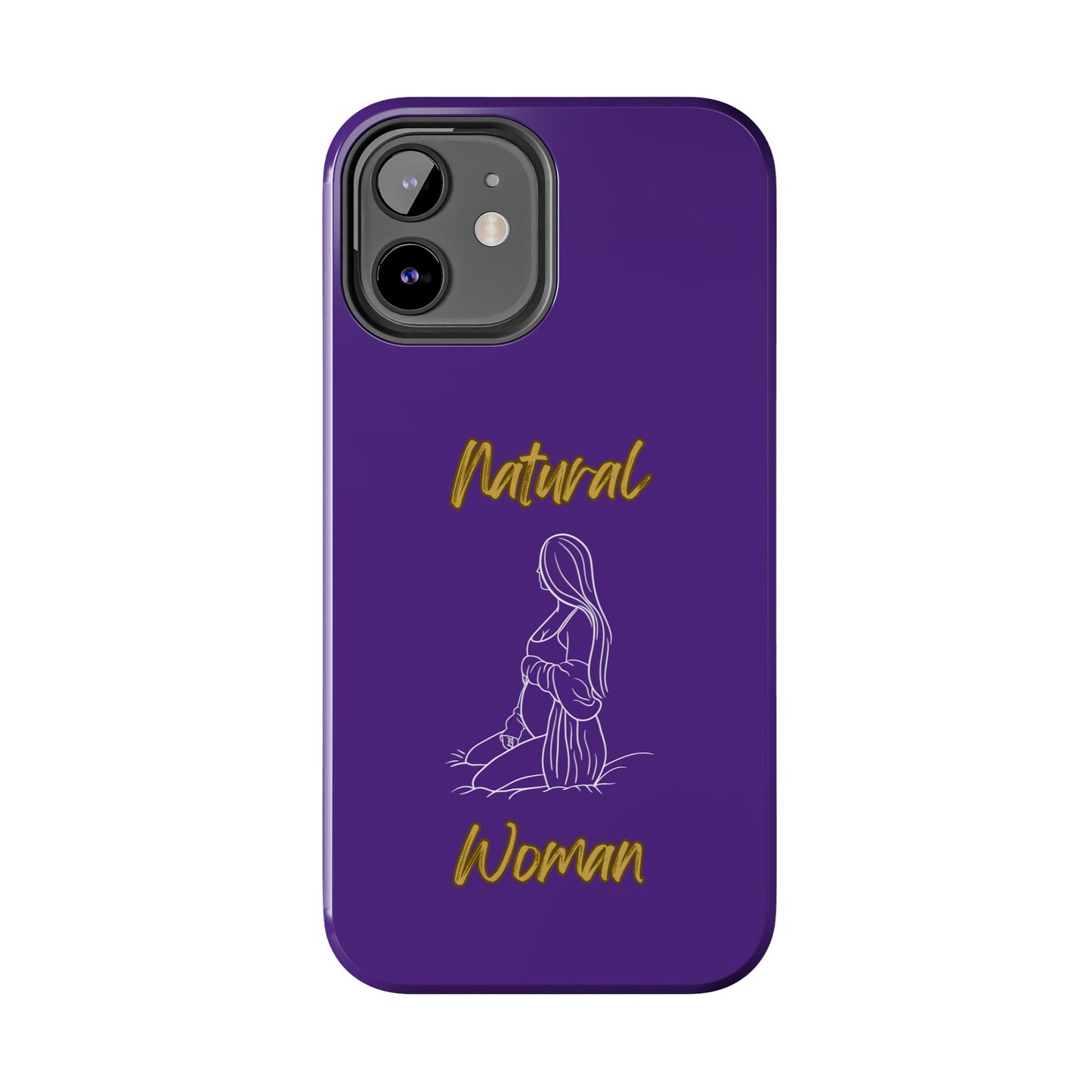Natural Woman Expecting (WL)Tough Phone Cases PURPLE