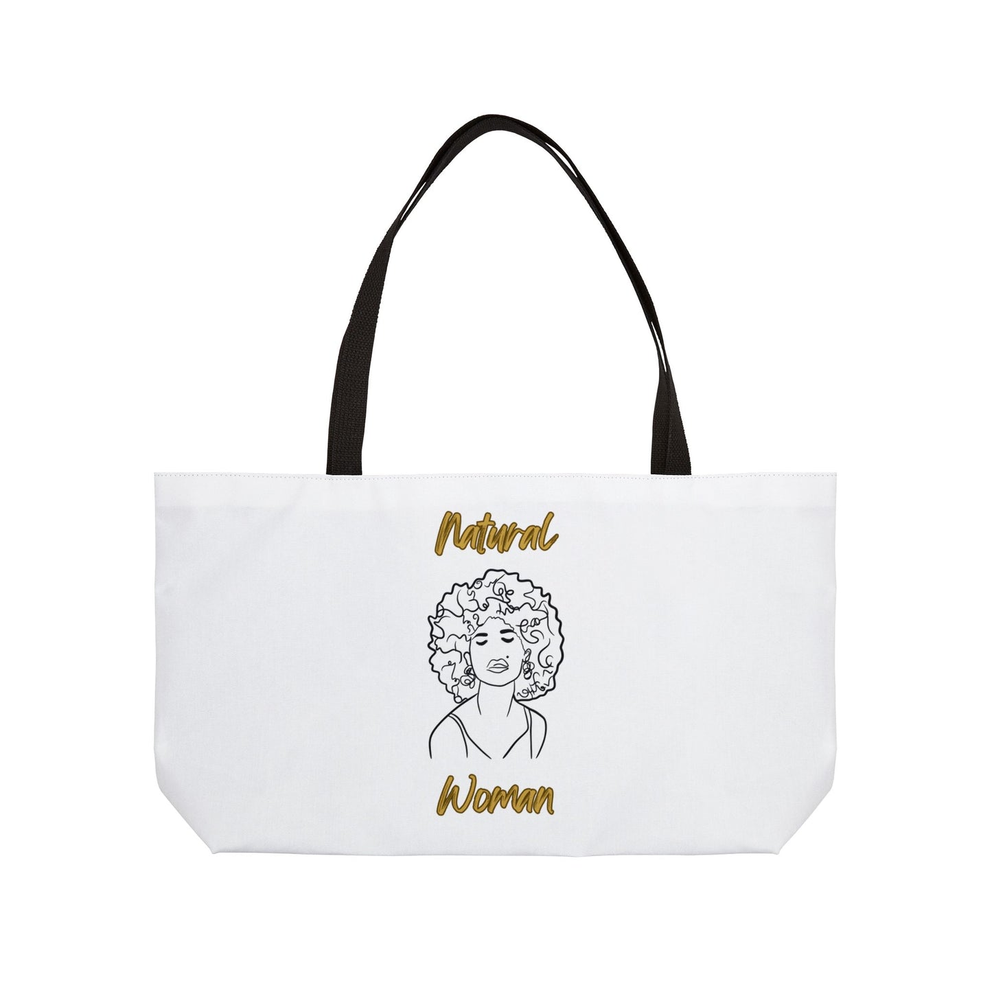 Natural Woman All About Me (BL) Weekender Tote Bag WHITE