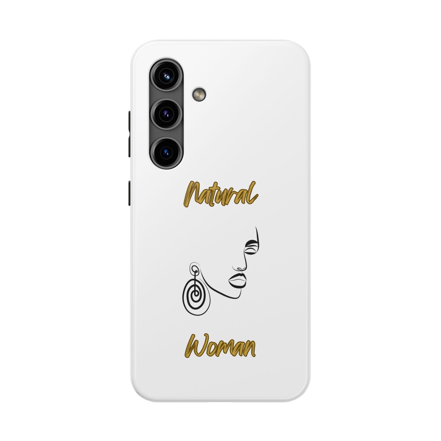 Natural Woman Music In My Soul (BL)Tough Phone Cases WHITE