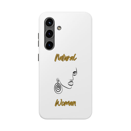 Natural Woman Music In My Soul (BL)Tough Phone Cases WHITE
