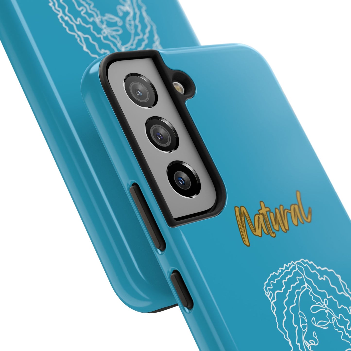 Natural Woman Naturally Me (WL)Tough Phone Cases TURQUOISE
