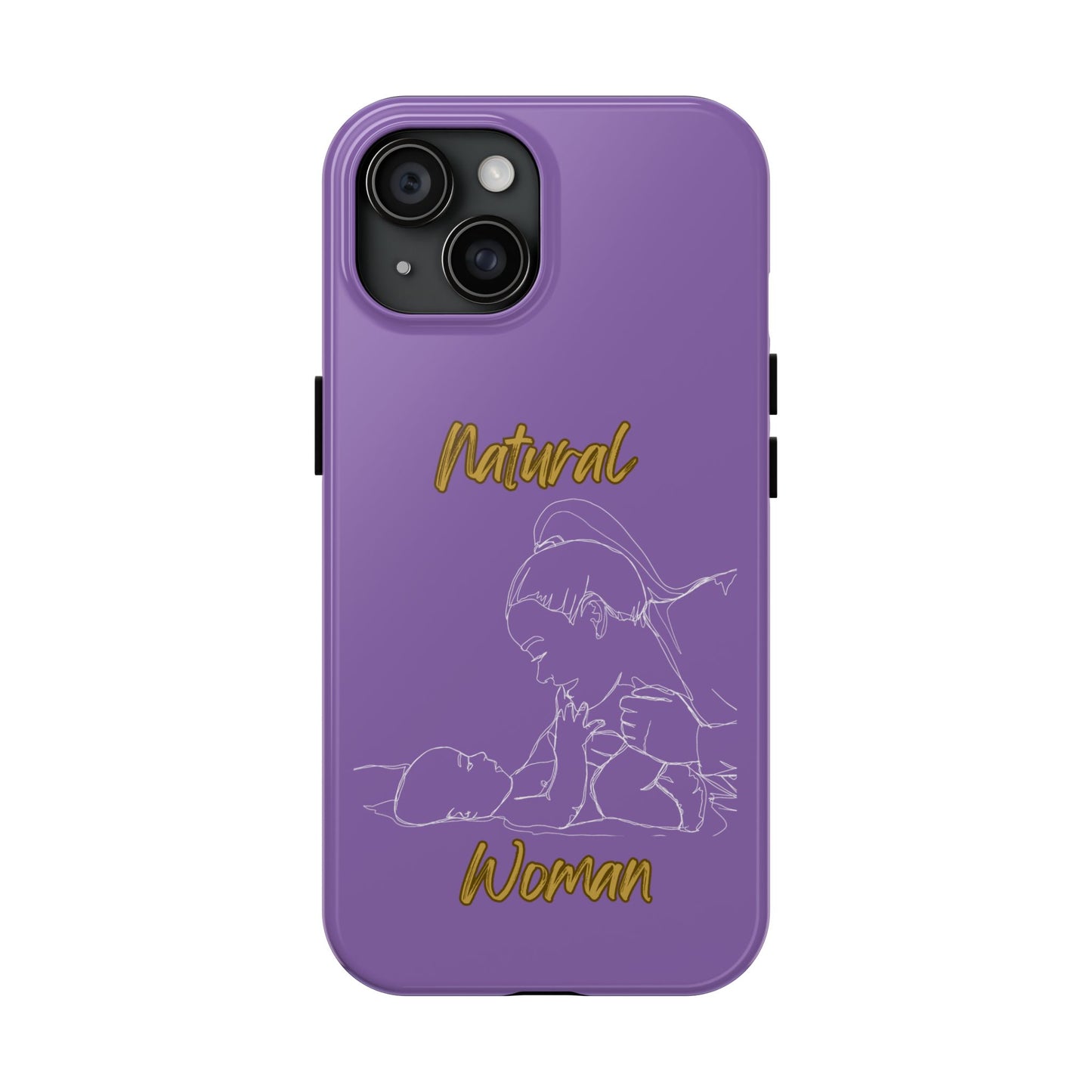 Natural Woman New Life (WL)Tough Phone Cases LIGHT PURPLE