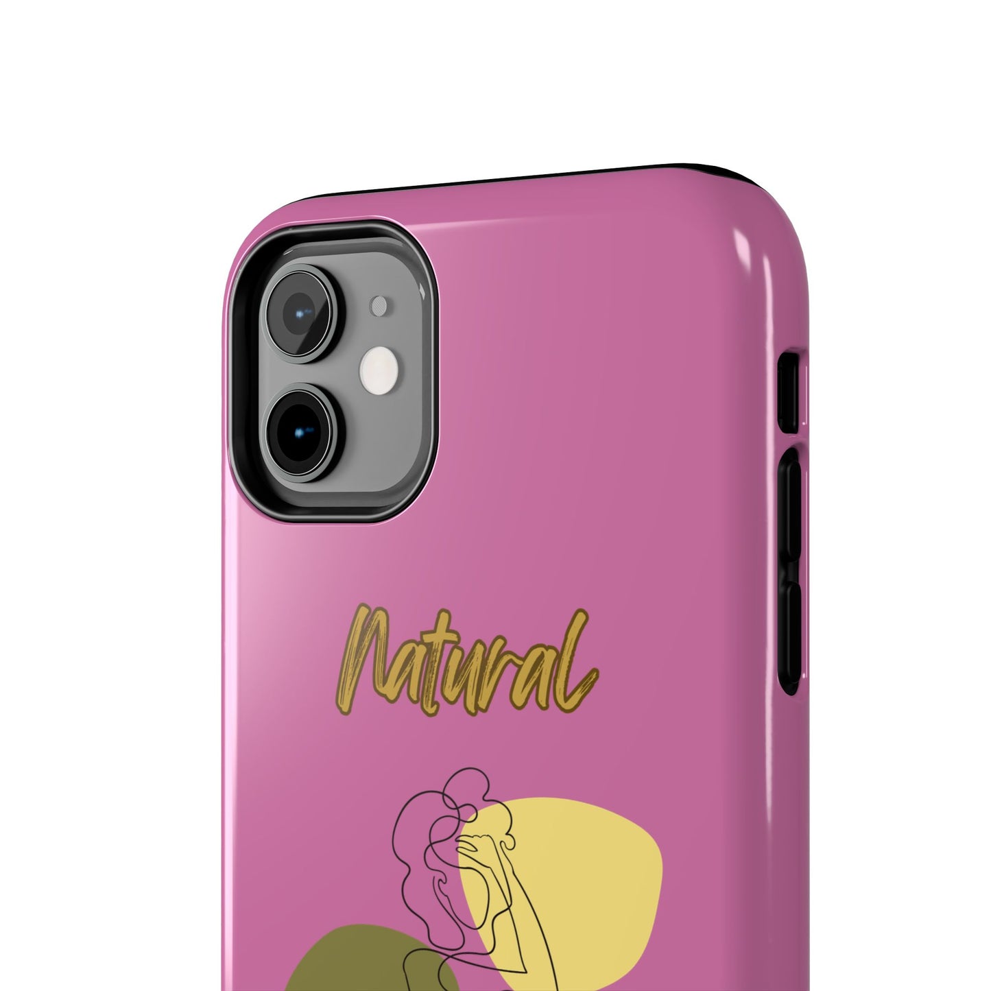 Natural Woman Colorful Pose (BL)Tough Phone Cases LIGHT PINK