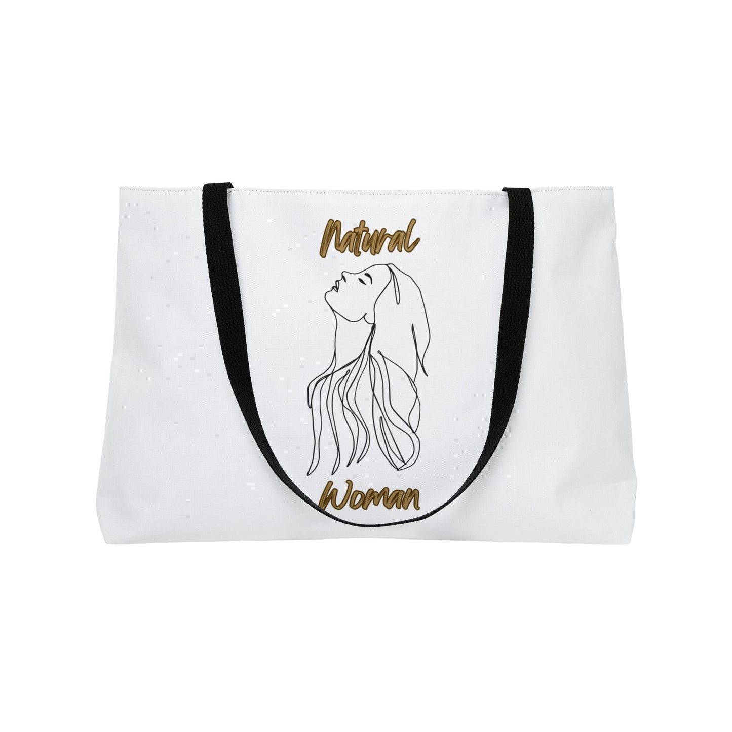 Natural Woman Appreciation (BL) Weekender Tote Bag WHITE
