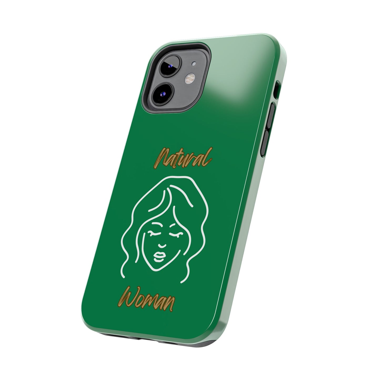 Natural Woman Modest (WL)Tough Phone Cases DARK GREEN
