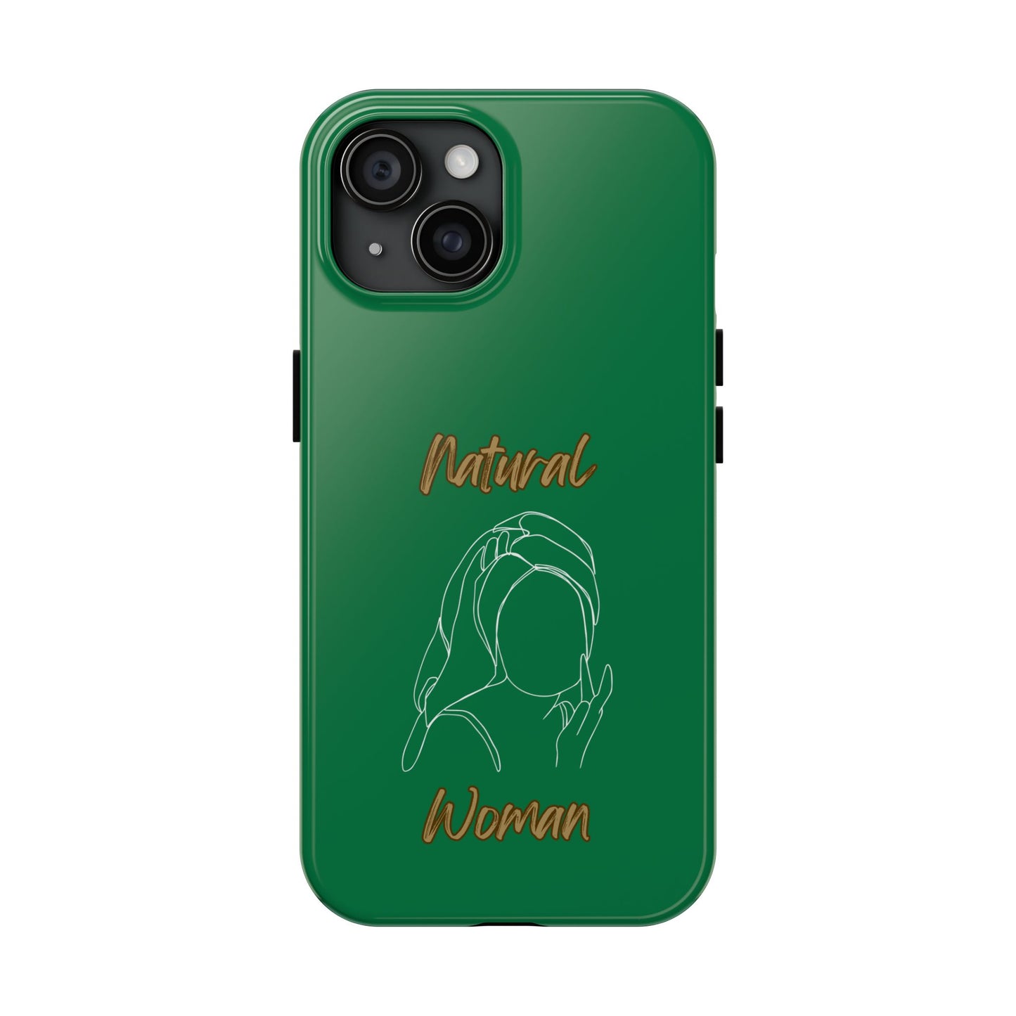 Natural Woman Towel Wrapped (WL)Tough Phone Cases DARK GREEN
