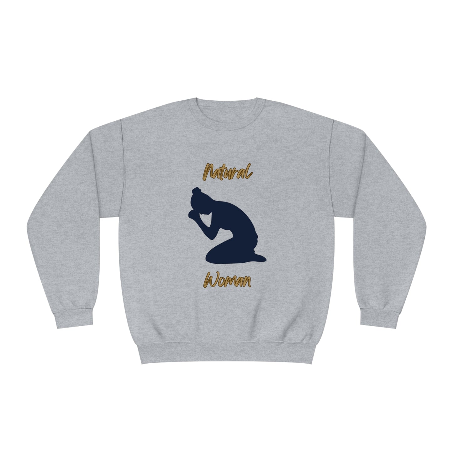 Natural Woman Pray (BL) Crewneck Sweatshirt