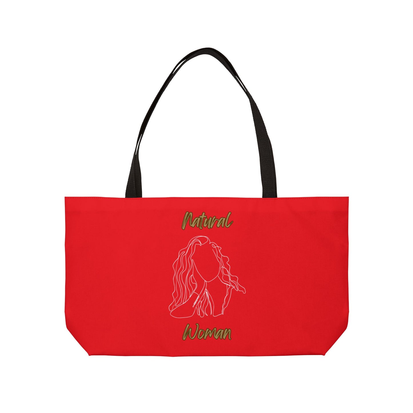 Natural Woman Relaxed (WL) Weekender Tote Bag RED