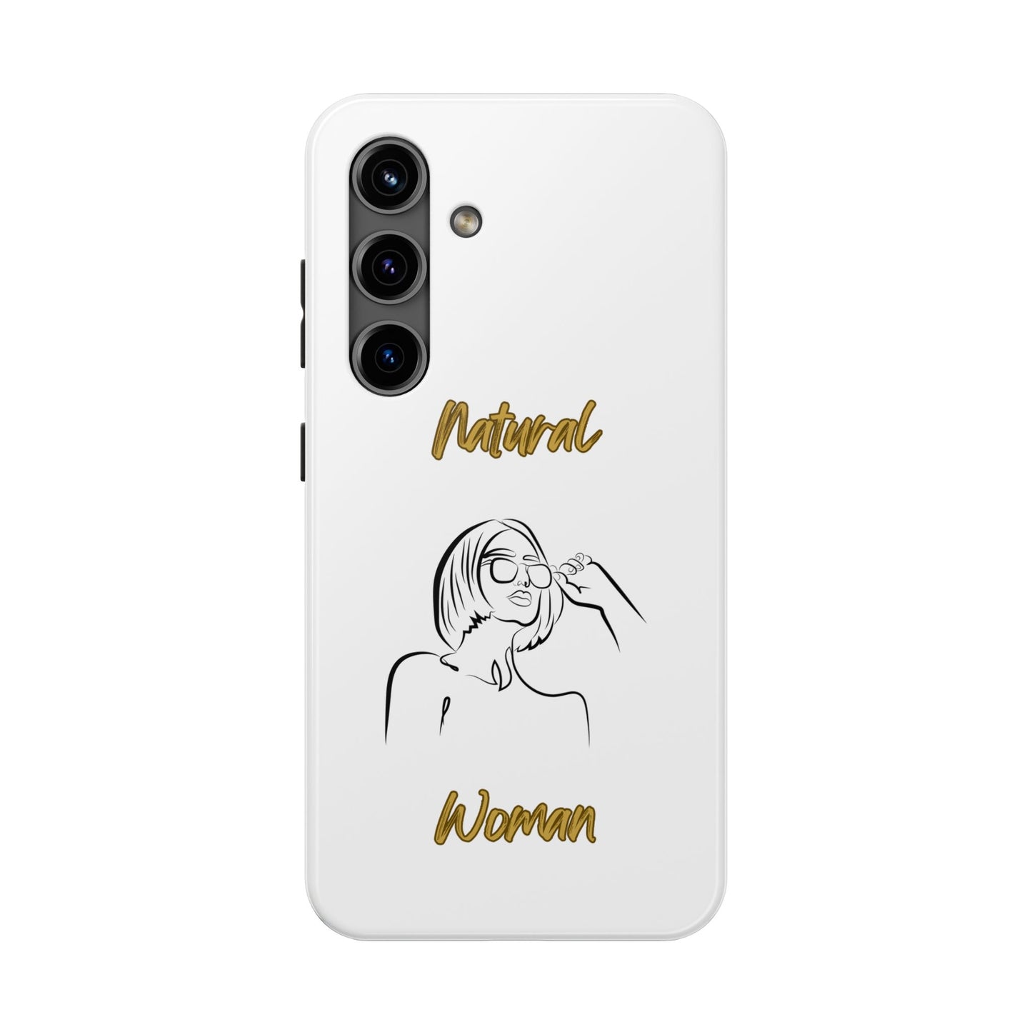 Natural Woman Bright Future (BL)Tough Phone Cases WHITE