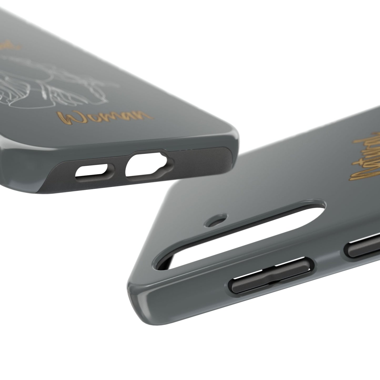 Natural Woman Relaxed (WL) Tough Phone Cases DARK GREY