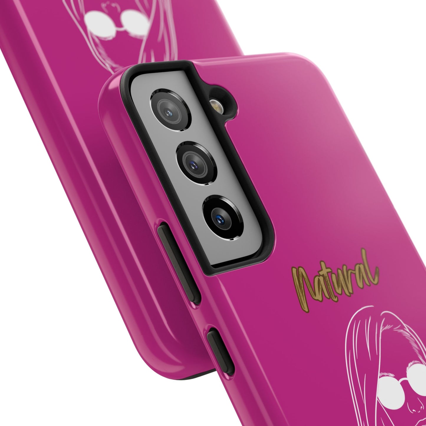 Natural Woman Shades (WL)Tough Phone Cases PINK