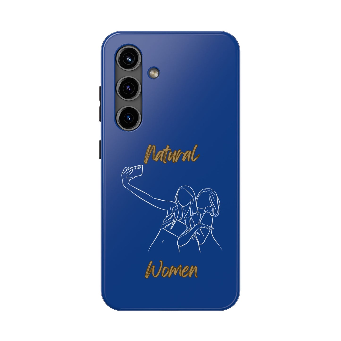 Natural Woman Friends Selfie (WL)Tough Phone Cases DARK BLUE