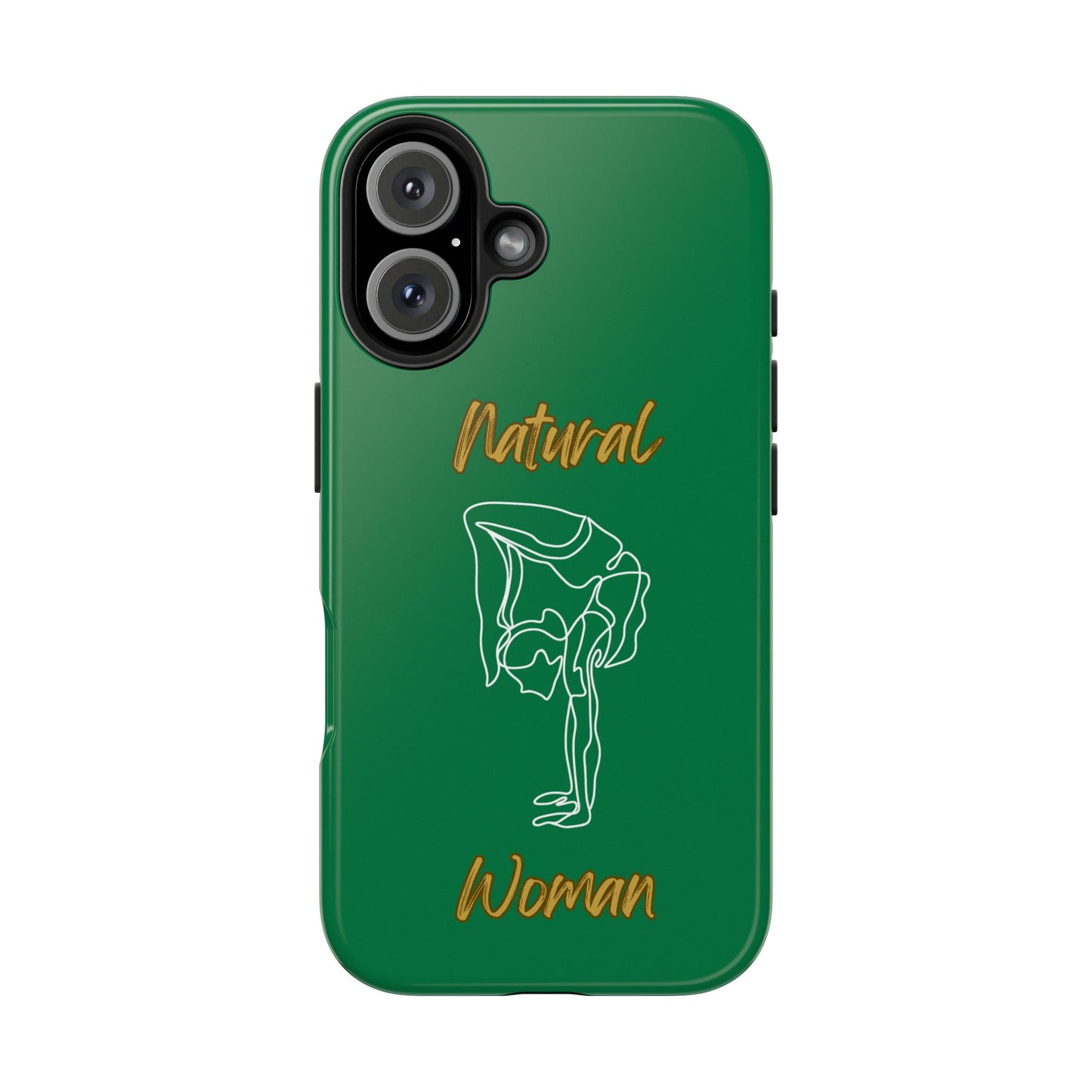 Natural Woman Flexible (WL)Tough Phone Cases DARK GREEN