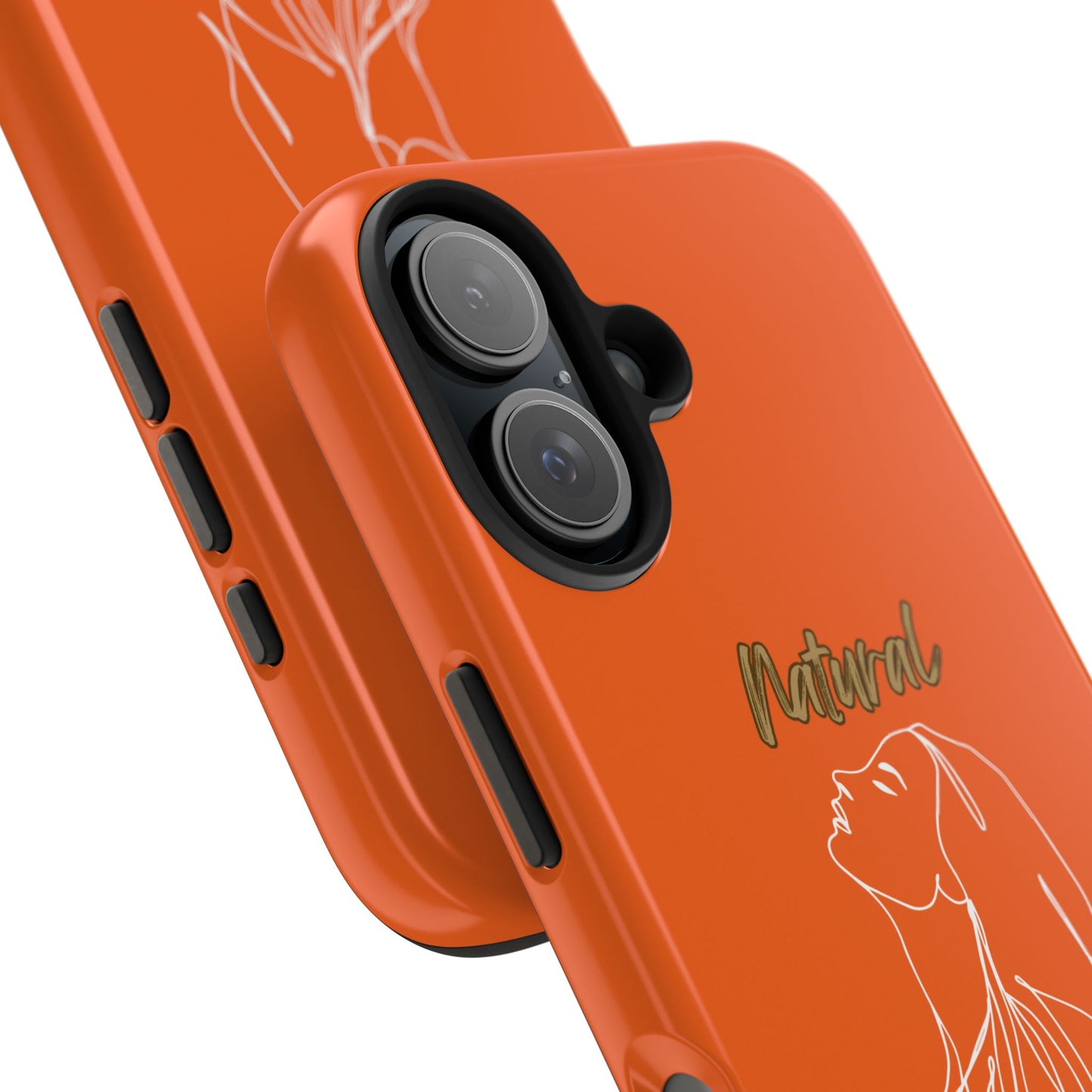 Natural Woman Appreciation (WL)Tough Phone Cases ORANGE