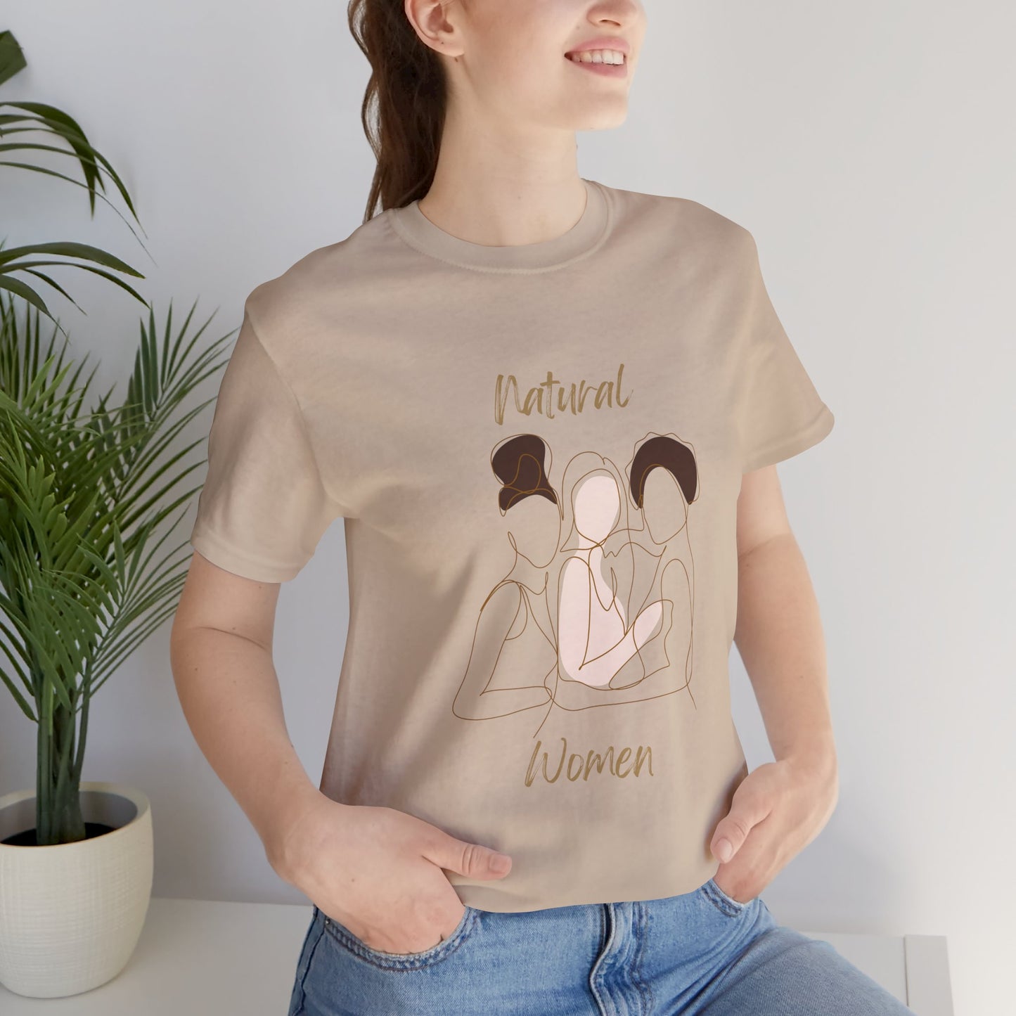 Natural Woman Friends Short Sleeve T-Shirt