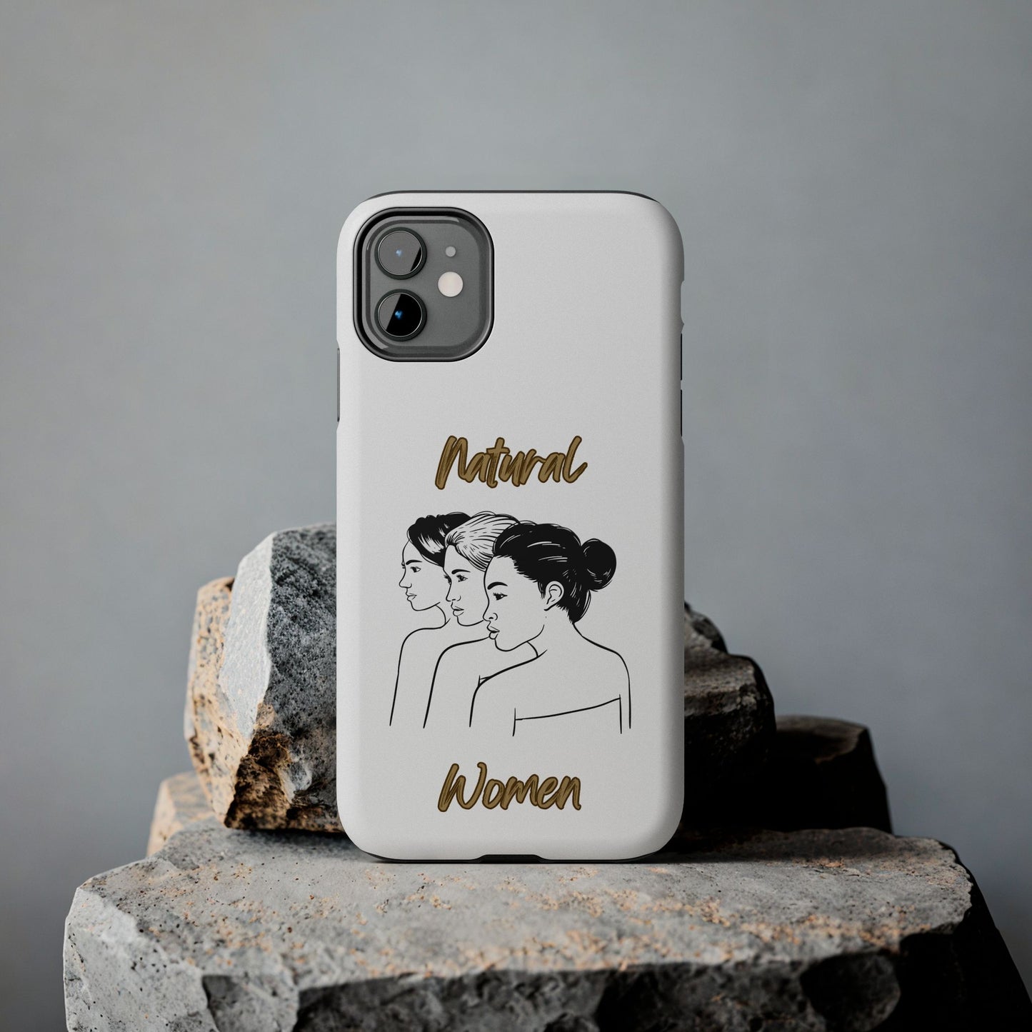 Natural Woman United Friends (BL)Tough Phone Cases WHITE