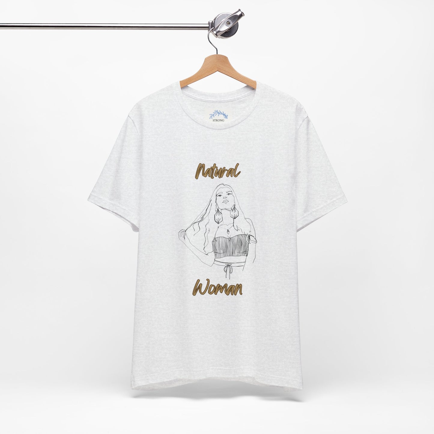 Natural Woman Thinking (BL) Short Sleeve T-Shirt