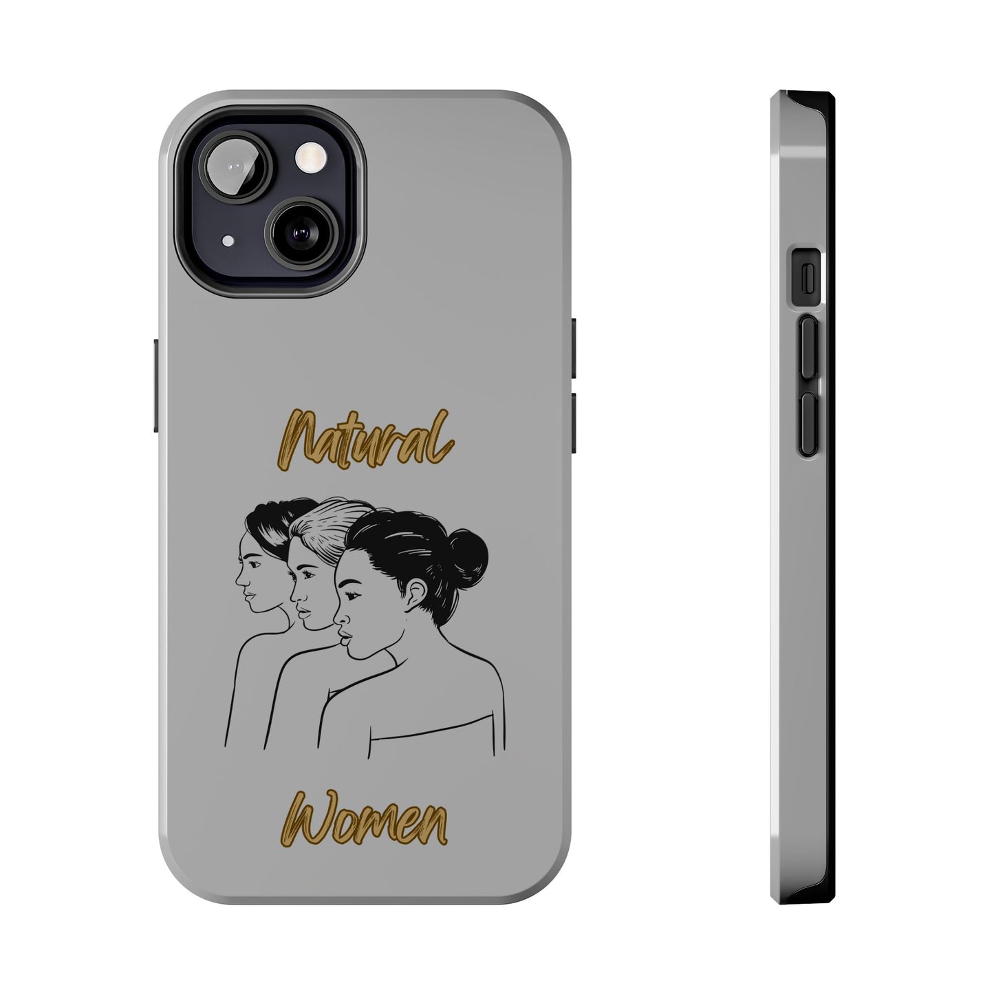 Natural Woman United Friends (BL)Tough Phone Cases LIGHT GREY