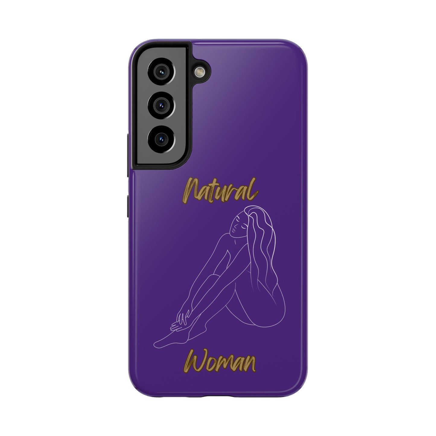 Natural Woman Beauty (WL) Tough Phone Cases PURPLE
